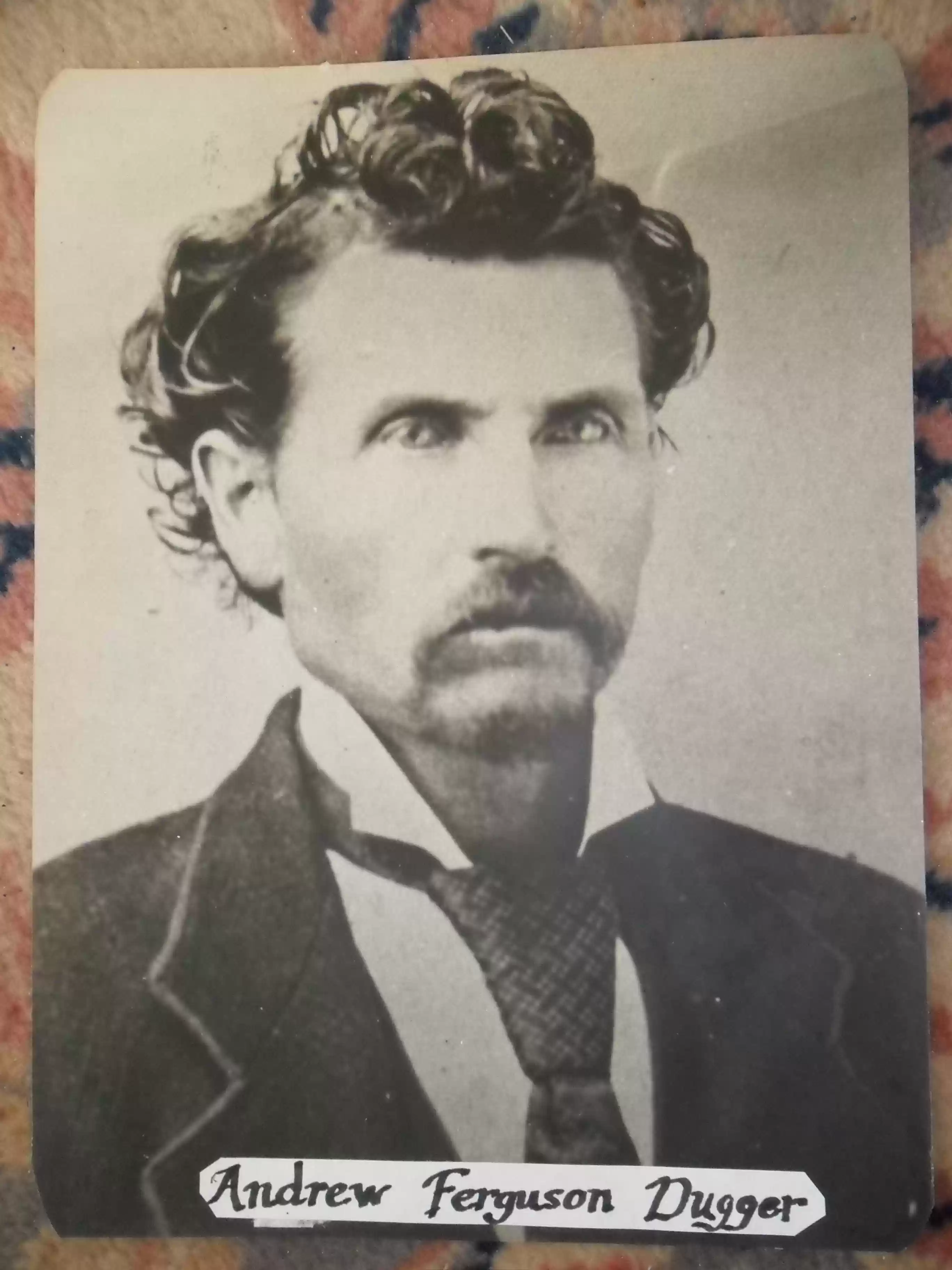 SAM_0497-Lois' great-grandafther, Andrew Ferguson Dugger. (December 6, 1844 near Jonesboro, Indiana - December 1910)